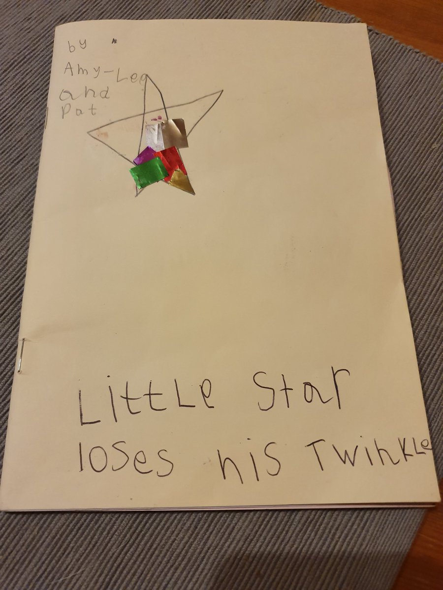 Mini_Reviewers's tweet photo. When you Mother In Law is having a clear out and finds the book that your child wrote and illustrated at aged 5!
#LittleStarLosesHisTwinkle
#BuddingAuthor
#BuddingIllustrator
#ChildrensBook
#PictureBook
#KidLit https://t.co/5DnwKrLwTO