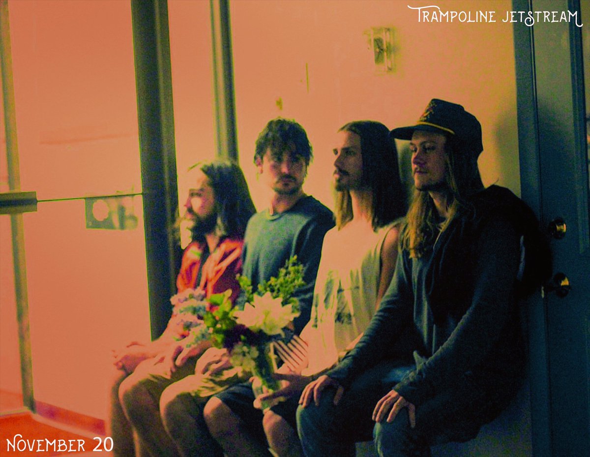 TrampJetstream's tweet image. Next Friday November 20th, our EP, 'Jerry'  will be out, along with a livestream concert!  Visit our website trampolinejetstream.com for tickets!