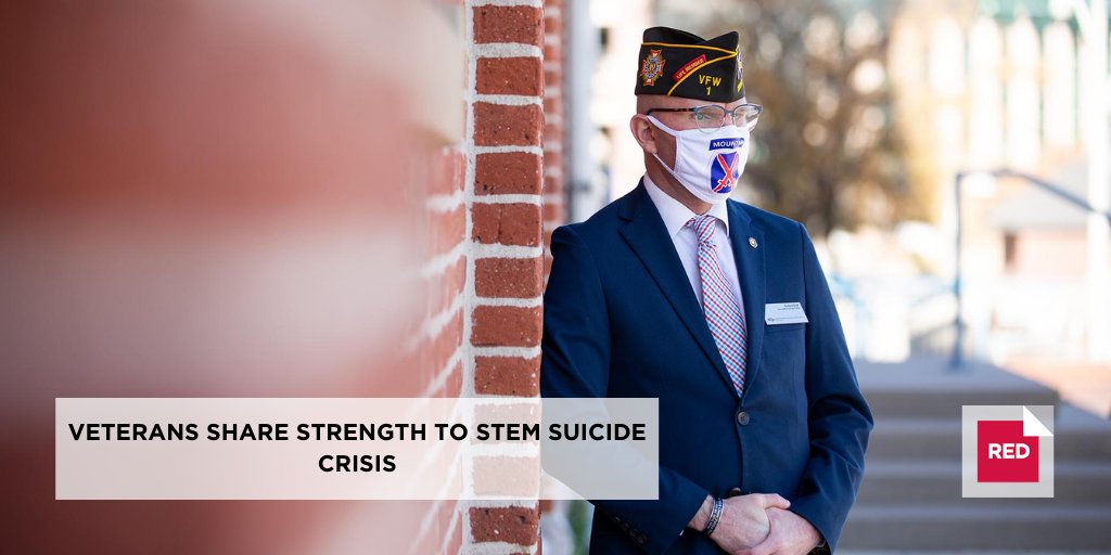 As the COVID-19 pandemic increases stress and anxiety in active-military and veteran populations, peers connect to pave a path toward mental-health awareness. #veteransday #veteransday2020 
bit.ly/2GJ3YfQ