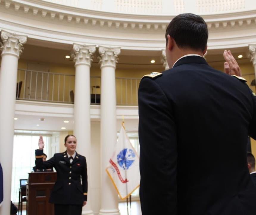 But Veterans Day is for the living — those who served and continue to serve. So I think the best thing a civilian can do on Veterans Day is to ask the vets in your life about their service. For me, that’s my daughter and brother, pictured here at her commissioning...