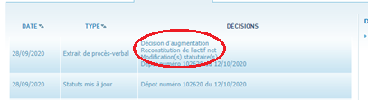 S’ils choisissent de continuer, la société a 2 ans pour faire remonter ses CP au-delà de la moitié du CS (205.408€ pour Konbini), donc passer de -2M€ à au moins 50k€. C’est chose faite apparemment.