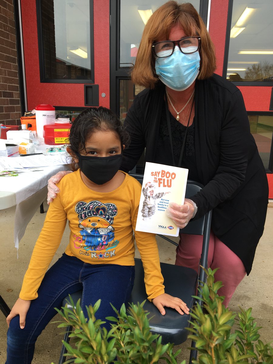 NurseReardon's tweet photo. At RedBank Primary School we #sayboototheflu Thank you @CloroxCo and @VNAHealthGroup for making it happen for our kiddos! #inthistogether #RBwell #Brave @DreamBigRB @rbpsEAGLES @RedBankSup @rbmsROCKETS @RedBankPreK We have the BEST community partners! https://t.co/k7EhPcg89R