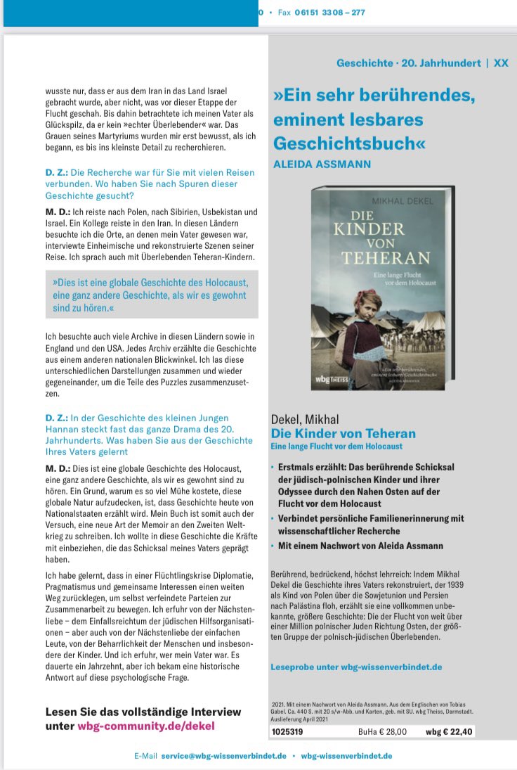 Mikhal Dekel On Twitter Die Kinder Von Teheran Will Be Published In March Feeling Grateful For Aleida Assmann S Introduction And Dreaming Of Crossing The Ocean To Germany Wwnorton Https T Co Qrsfyjvepy