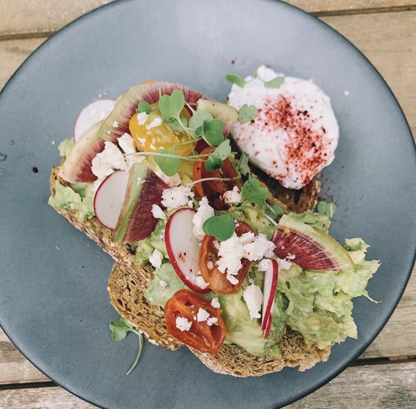 Bringing the watermelon radishes from the farm to our avocado toast on this weekends brunch menu.