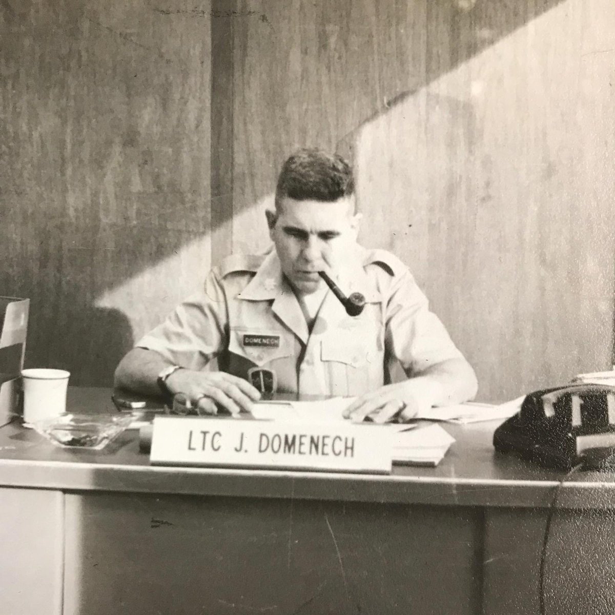 So I’m looking forward to visiting Arlington for all of you again on Memorial Day. But today, I just went to see one COL. Here he is, where he rests at the corner of MacArthur and Patton. 