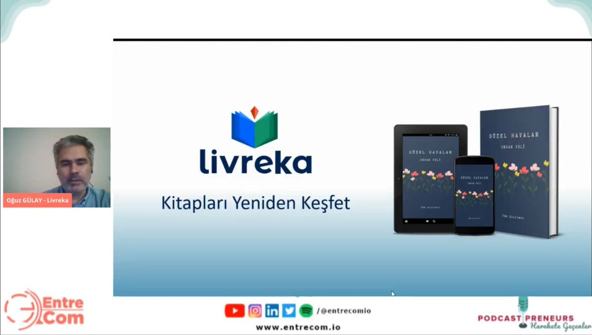 diicicom's tweet photo. 2. Girişim: @LivrekaCom 
Yeni Nesil Dijital Kitap Okuma Platformu. Detaylı bilgi için: https://t.co/KNLdr04jJo https://t.co/Fz9plNHIPf