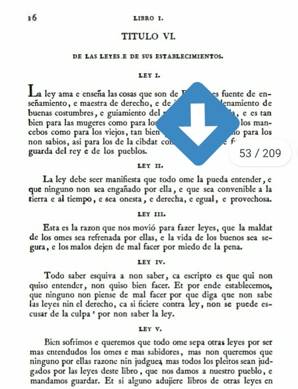 JorgePay1's tweet photo. #HistoriadelDerecho20 #g4 @Derecho_UA
La Ley II, Tit. VI del Libro I del #FueroReal podría #sintetizarse mediante 2 principios.
2 expresiones con las q podría resumirse lo expresado en dicha Ley, utilizando, además un lenguaje actual.
¿Cuáles? Les leo.
https://t.co/GugMH5ure9 https://t.co/CBSNAy0EVw