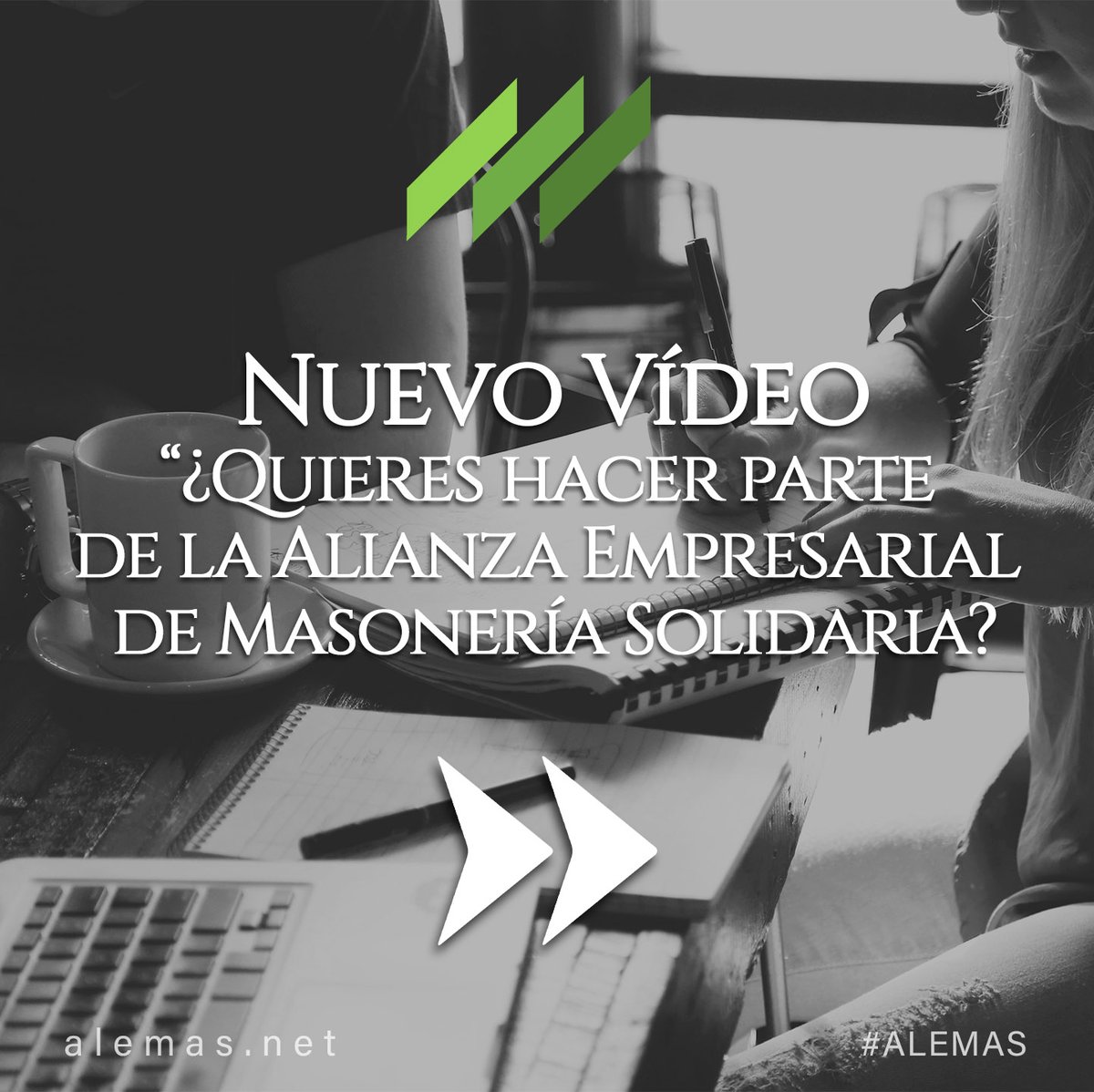AlemasNetwork's tweet photo. La visión de la Alianza Empresarial de Masonería Solidaria es llegar a todos los rincones de la masonería a nivel mundial.
Es por eso que queremos invitar a que te unas a esta familia universal de emprendedores.
https://t.co/VyIPBcOExP
#ALEMAS https://t.co/UO7ynHi2xw