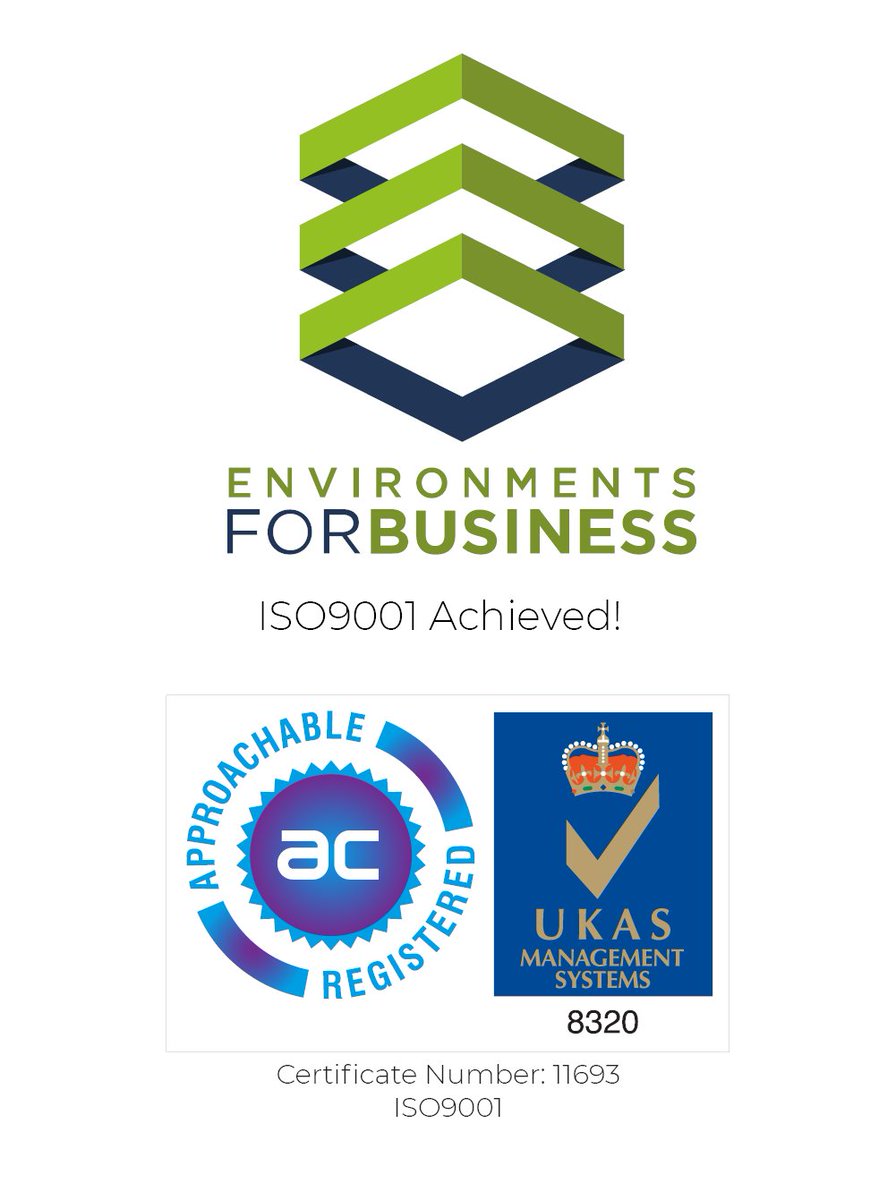 Enviro4Business's tweet photo. We are delighted to announce that, thanks to the hard work of our amazing team, we have achieved ISO9001.

#teamwork #dreamwork #possitive2020 #wearesoorganised #ISO9001 #kudos #greatjob https://t.co/5Wx1Le9vKS