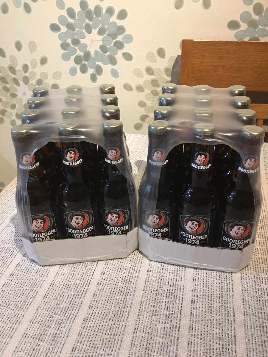 hilaffy's tweet photo. Lockdown delivery arrived today thanks Baby!! 🍺#bootlegger1974 #wrexhamlager https://t.co/trMSDWS0N7