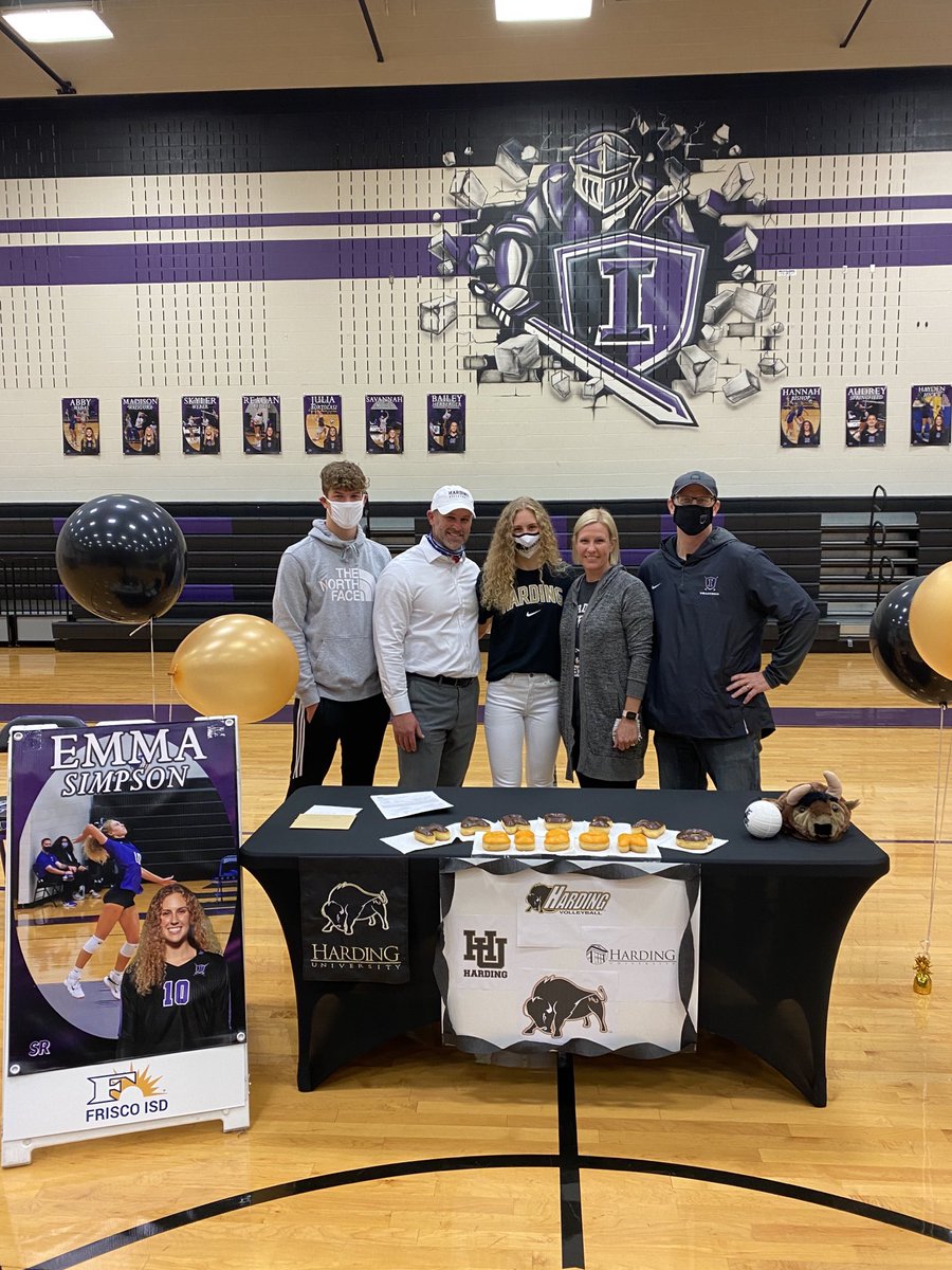 story_kyle's tweet photo. Congratulations Emma Simpson on signing to play Volleyball at Harding University!!! https://t.co/b9IcP3xH82