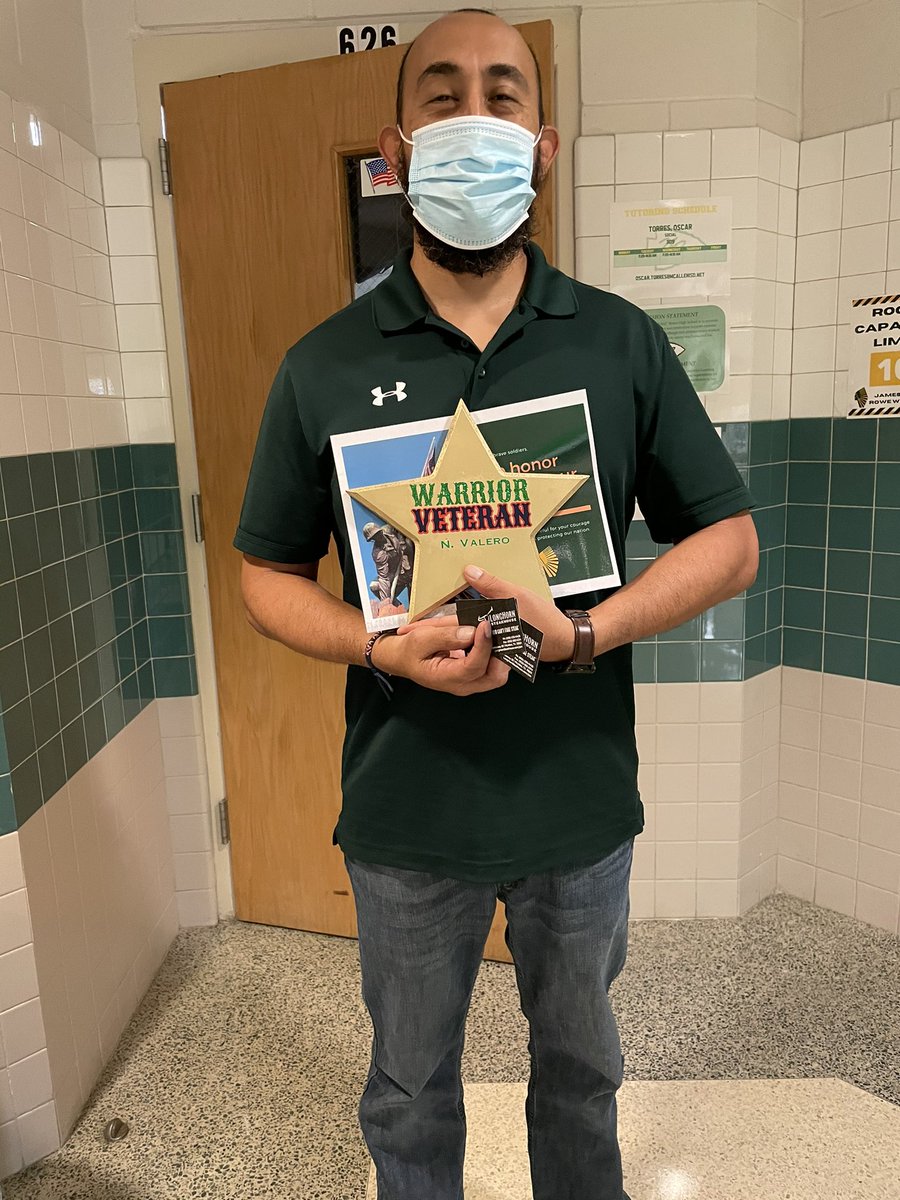 Honoring our Warrior veterans today! Thank you for your service!