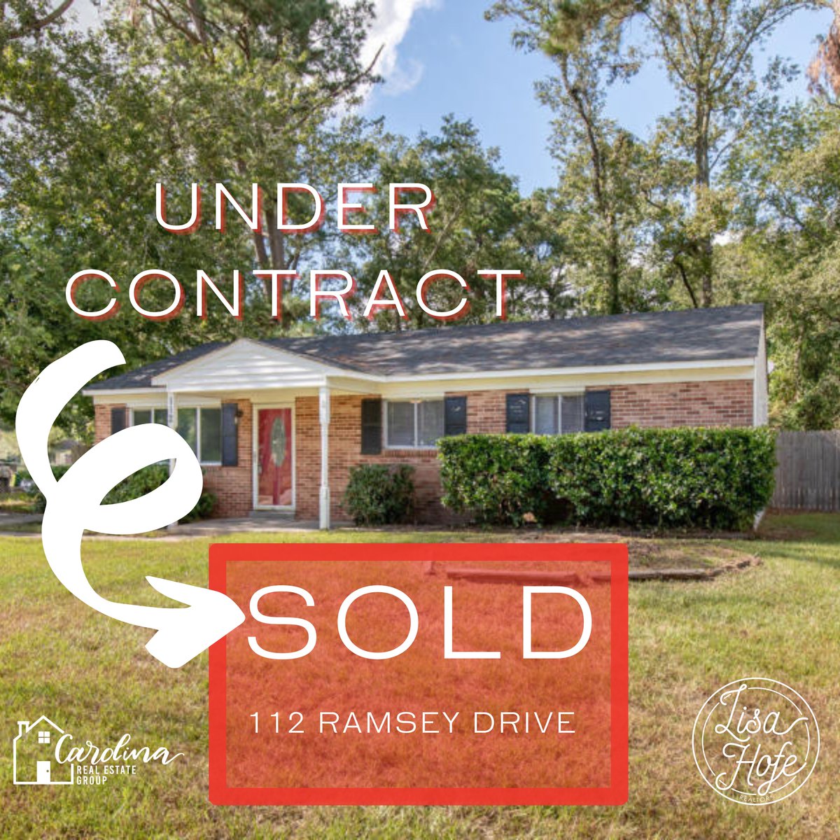 LisaHofe's tweet photo. From under contract to sold we have yet another house off the market! 

LISA HOFE
Carolina Real Estate Group
(910)340-4246
Lisa.hofe@gmail.com https://t.co/zmJVp4WbsY
