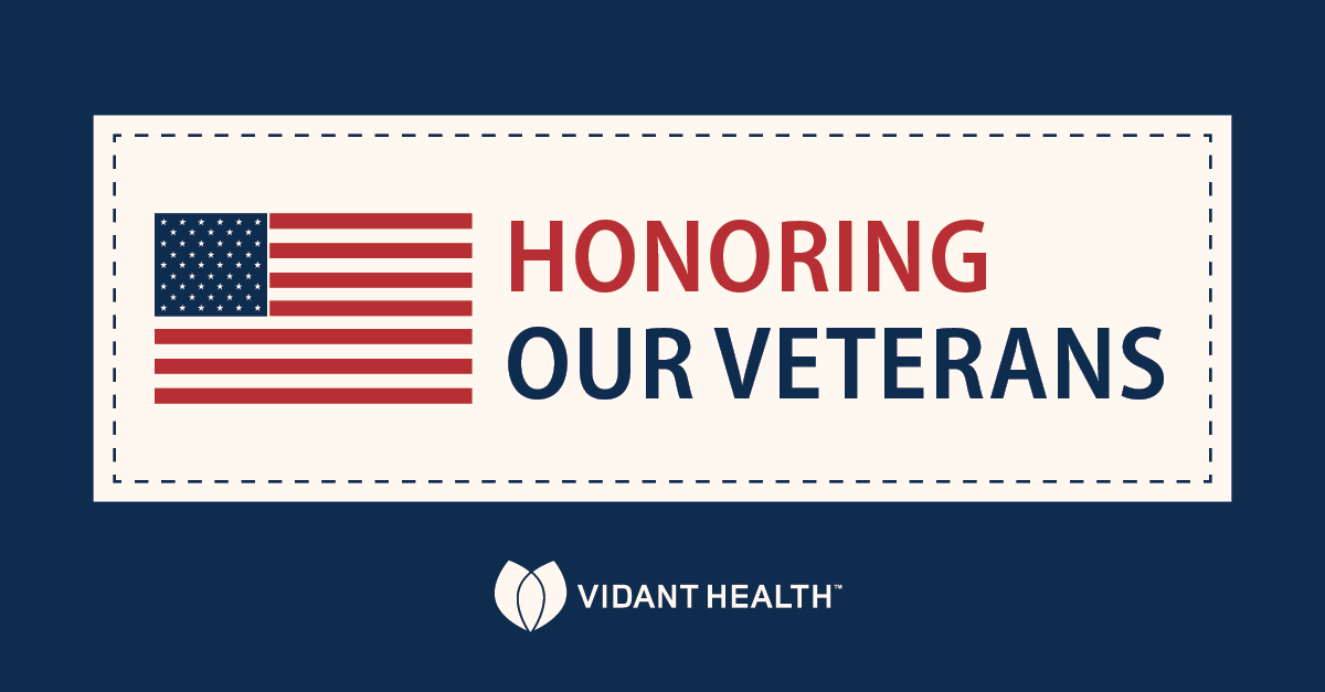 Happy Veterans Day to the team and community members who have served our nation! We are so thankful for our team members who have chosen to continue a life of service in health care and we are proud to serve our veterans here in the East. Join us in thanking a hero today!