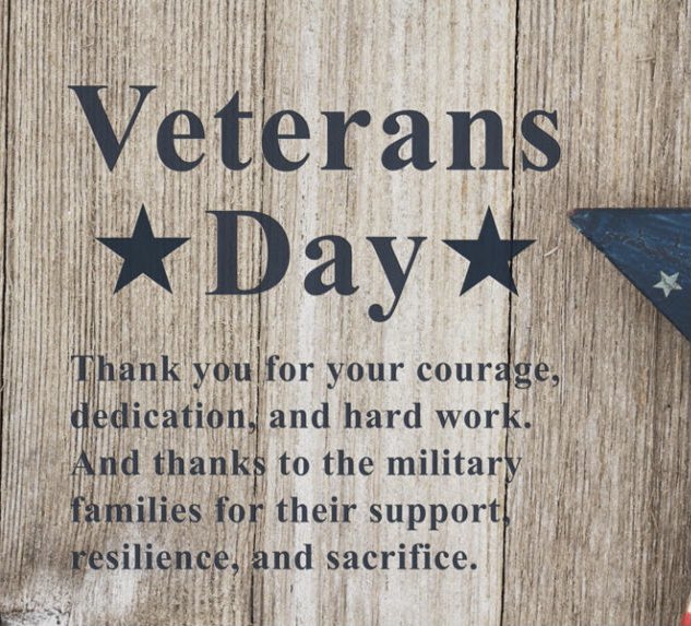 Thank you Veterans