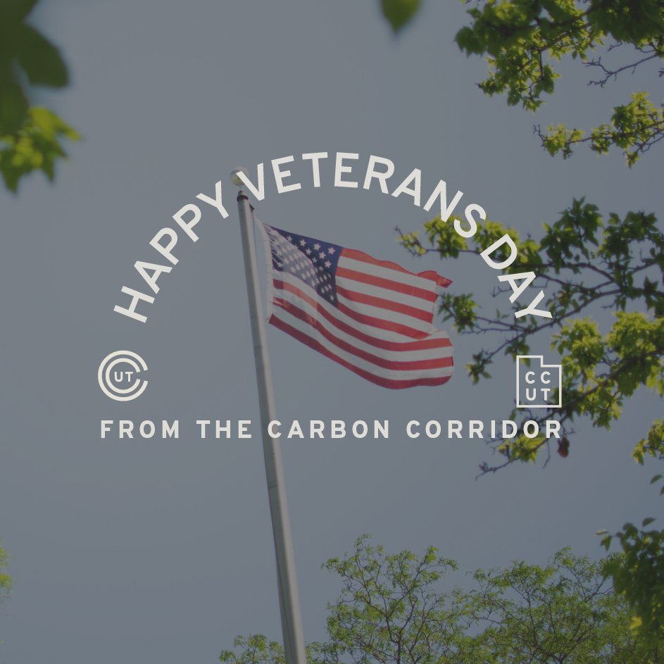 CarbonCorridor's tweet photo. Happy Veterans Day! We are so grateful for everyone who has served or is currently serving our country!
#VeteransDay #Utah #ExploreUtah #TravelUtah #CarbonCorridor #ExploreTheCorridor #StartHere #UtahEvents #UtahisRad #ExperienceUtah https://t.co/QI595jyT7U