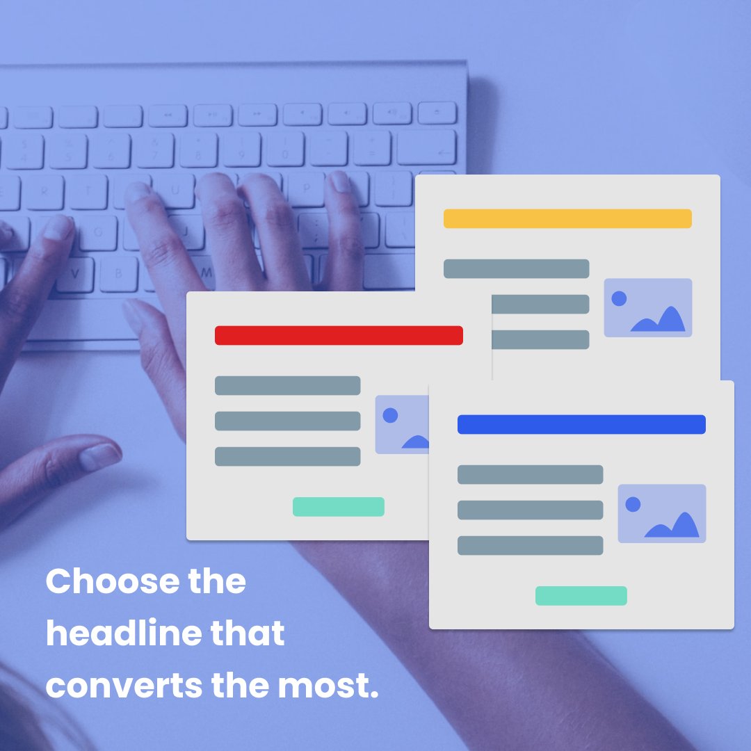 AutoOptimize's tweet image. You&apos;ve created great content, but now you can&apos;t decide between 3 different headlines. Why choose 1 when you can test all 3! CRO allows you to test different elements on a page so you know which elemnts convert the best. 

#ConversionRateOptimization #ABTesting