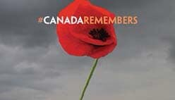 Mistamils's tweet photo. "Today, on Remembrance Day, Canadians from coast to coast to coast pause to reflect on all of those who sacrificed their lives in the name of peace and freedom.
It is thanks to them that today, Canada is a democratic society that promotes equality and opportunity for all of us. https://t.co/Om7gimfDWZ