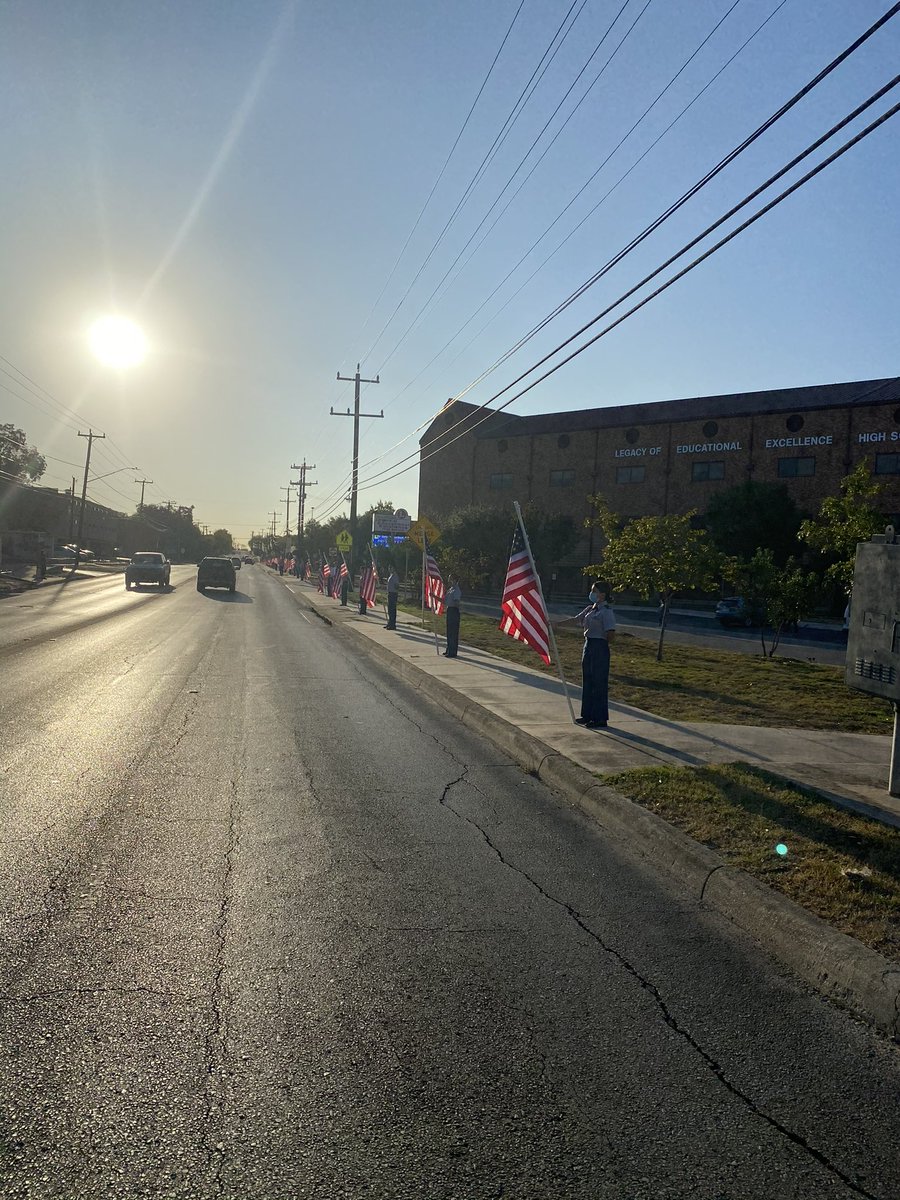 LEE HS JROTC celebrating and honoring our veterans on this special day- Veterans Day! Nothing stronger than a heart of a volunteer! <a href="/NeisdAthletics/">NEISD ATHLETICS</a> <a href="/leeneisd/">LEE VOLUNTEERS</a> <a href="/dr_maika/">Sean Maika</a> <a href="/NEISD_rudyj/">Rudy Jimenez</a> <a href="/crowe_55/">David Crowe</a> <a href="/NEISDExecDir/">Exec Director NEISD</a> <a href="/NEISD/">North East ISD</a>
