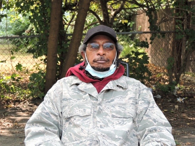 HUDgov's tweet photo. Vietnam War veteran, Leonard spent many years experiencing homelessness but through the HUD-@DeptVetAffairs voucher program, he found a place to call his home. Read his story and how the HUD-VASH voucher changed his life ➡️ https://t.co/fply9BMa80. #HumansofHUD #VeteransDay https://t.co/sbulmja4cG