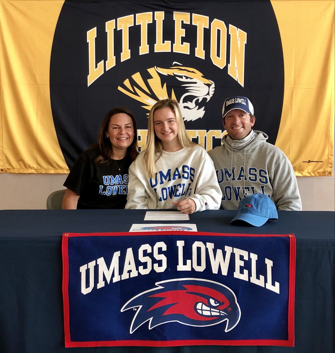lps_athletics's tweet photo. LHS Senior Valerie Crory signed her commitment letter today to attend UMass Lowell and play field hockey for the River Hawks. Congratulations Valerie! https://t.co/VSOzkjWr0J