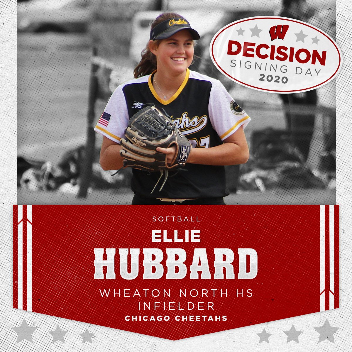 BadgerSoftball's tweet photo. Leading off for the #Badgers...

Welcome to the family, Ellie! 🦡👐❤️

#NationalSigningDay » #OnWisconsin https://t.co/wqcdbccAS3