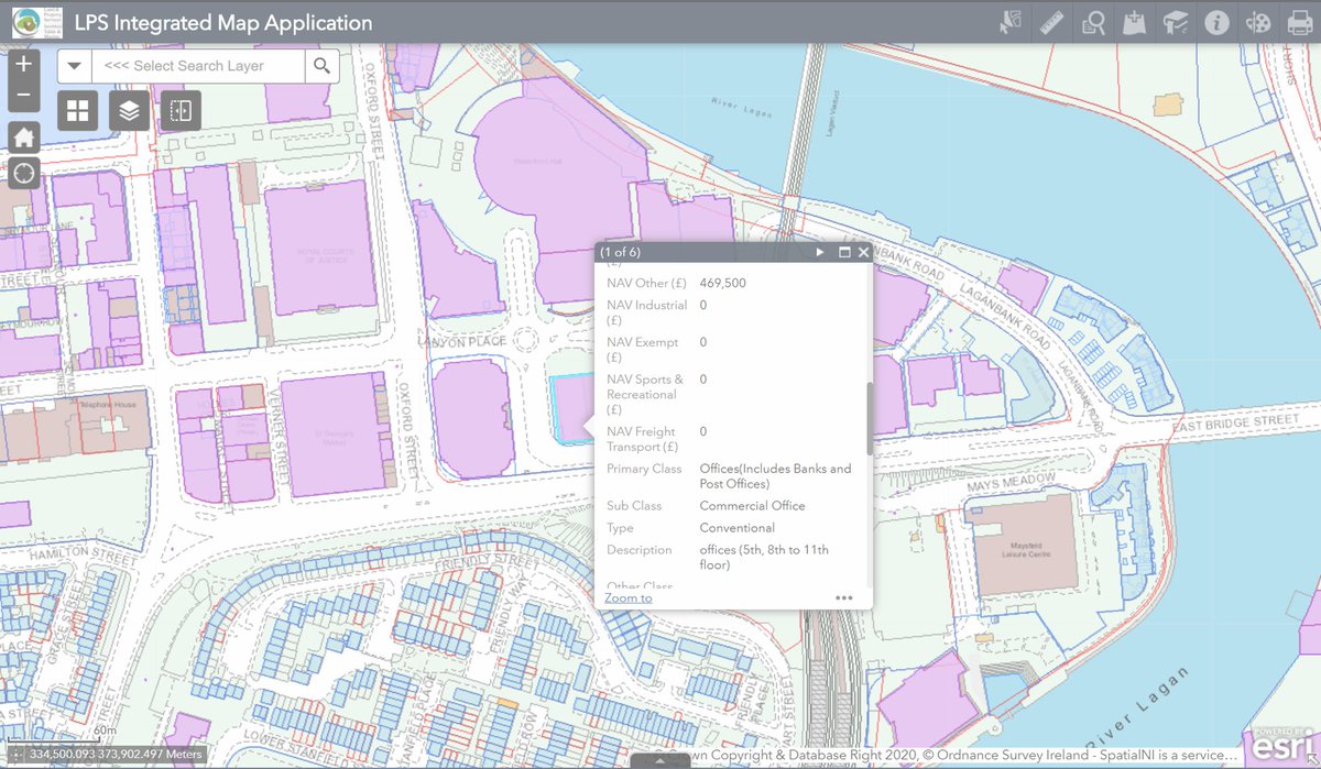 GovHeadGeog's tweet photo. The winner of the GiG award for Operational Delivery is...Land &amp; #Property Services Northern Ireland @dptfinance, for an innovative map application now used by over 300 staff to search for information on properties. #GiGawards https://t.co/D2wOApfGid