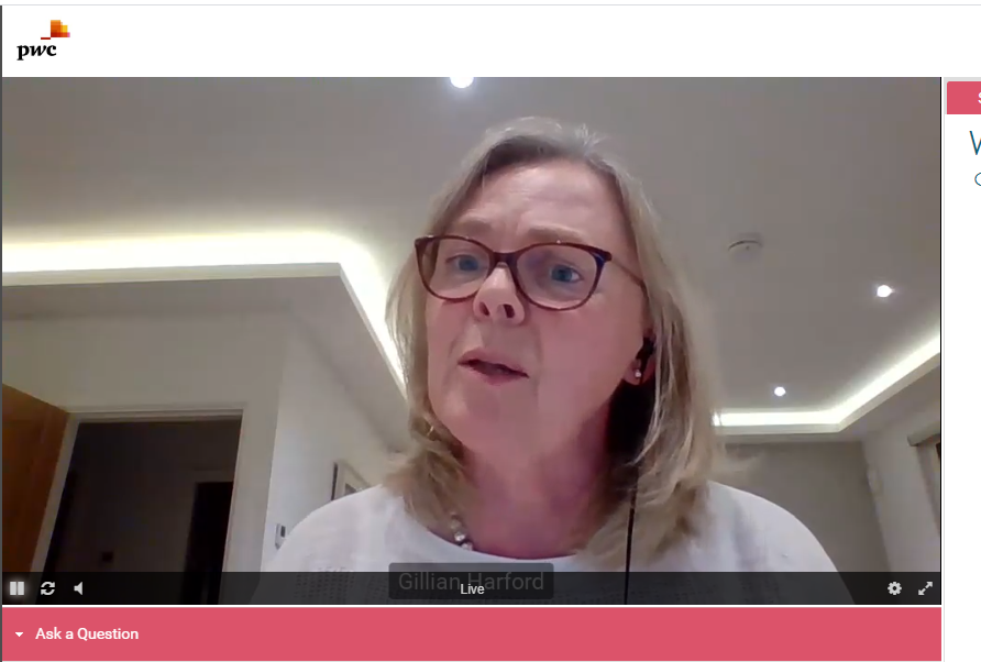 30percentclubIE's tweet photo. Closing today's event with @PwCIreland, @gillian_harford looks at what's new for @30percentclubIE Winter 2020 including the @DCU STInt (STEM Teacher Internship) Programme developed with @Accenture_Irl, the @IMI_Ireland Network Mentor Programme and much much more! #30pcAI https://t.co/PA2hJJ1nmY