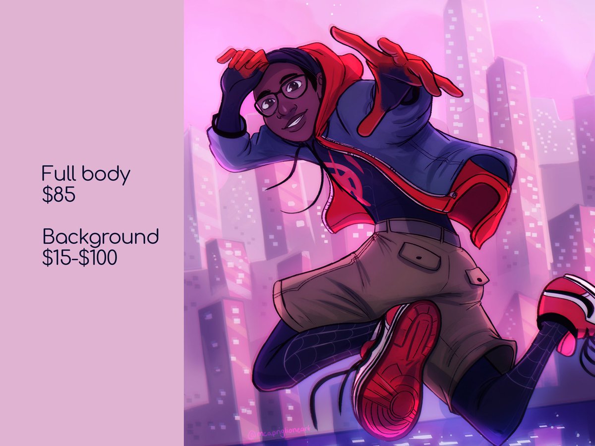 I currently have two commission slots open. Perfect time for holiday gift art!
DM or email me if you're interested!