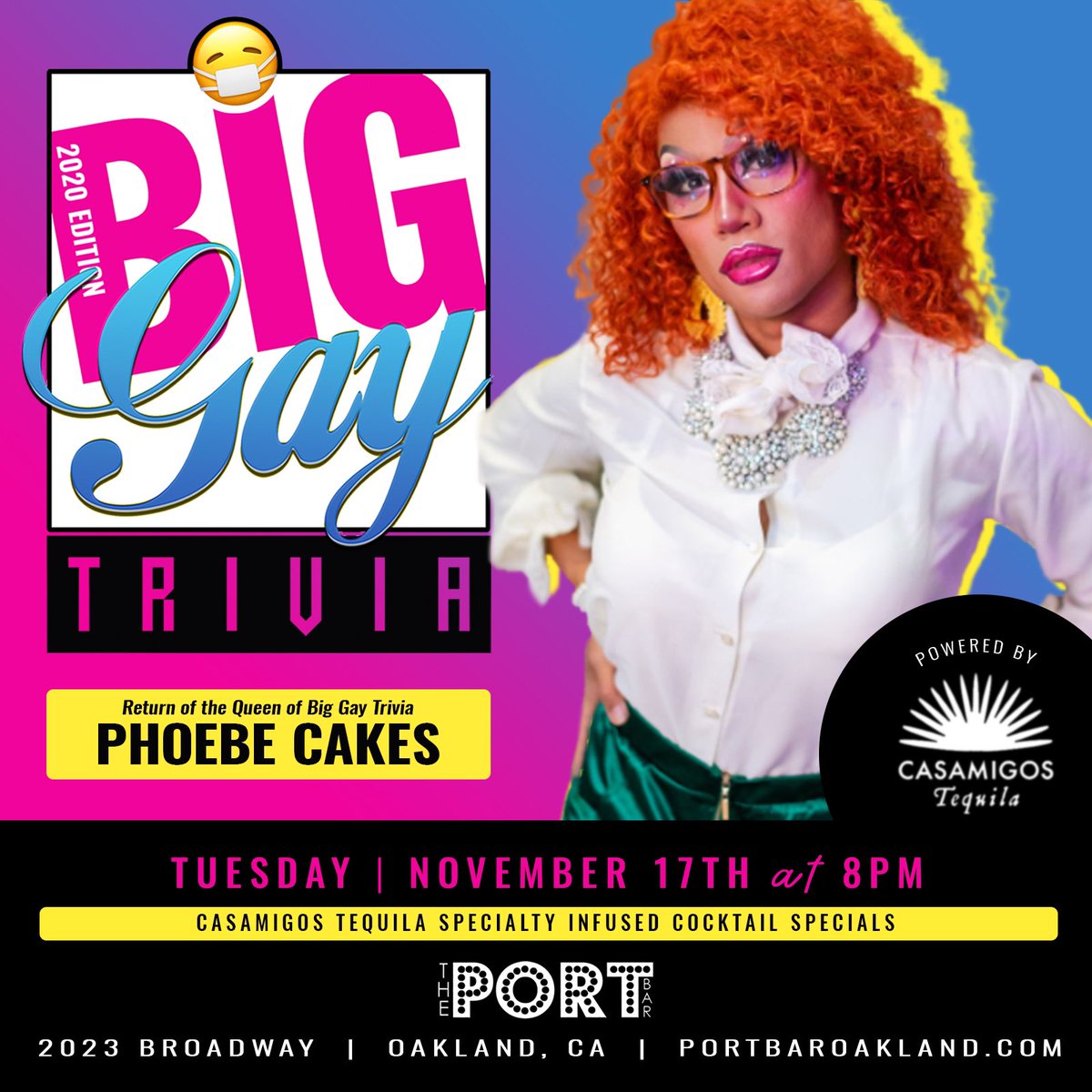 Next Tuesday: Phoebe Cakes returns