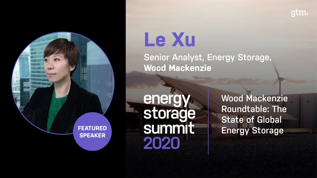 DanFinnFoley's tweet photo. In one hour at the virtual #gtmstorage summit @LeXu_Phd and @rory_mcc from @WoodMackenzie will highlight the latest trends from our research on the global #energystorage market, stay tuned!
Don't hesitate to join now as recordings of previous days will be made available! https://t.co/V7s39hyQzc