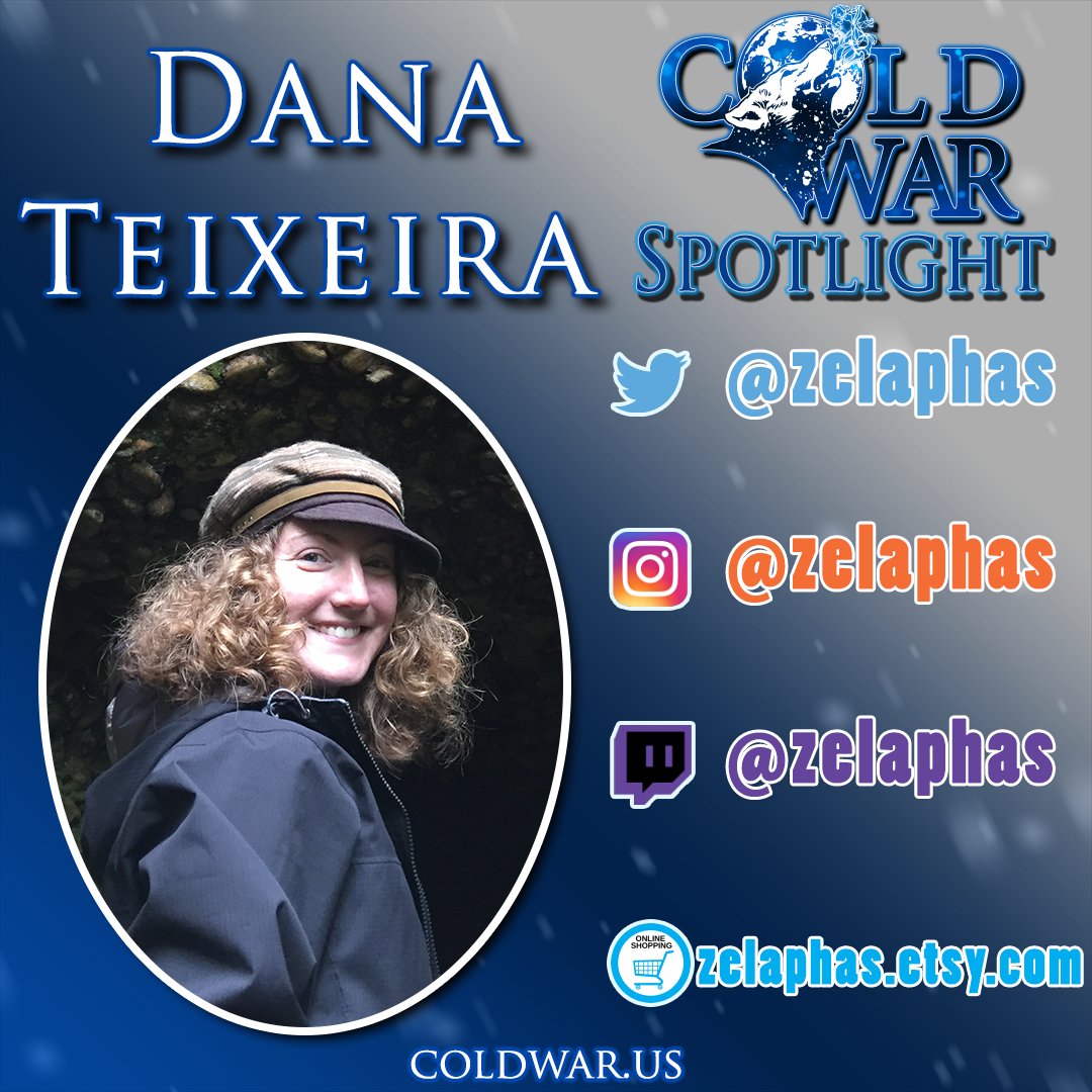 ColdWarOfficial's tweet photo. We want to shine a spotlight on new arrival Dana Teixeira, a Chicago native and world traveler who has joined the team this year as a graphic designer and creative advisor. Read more about Dana below! https://t.co/ehgENN5ngk
#ColdWarInc #Spotlight #Tribe #WeeklyUpdate https://t.co/rkbVeeWxhr