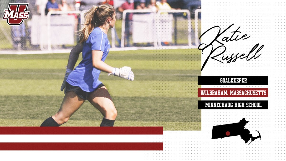 UMassWSoccer's tweet photo. Welcome to the #Flagship🚩, Katie Russell! https://t.co/nGnmaMLg4y