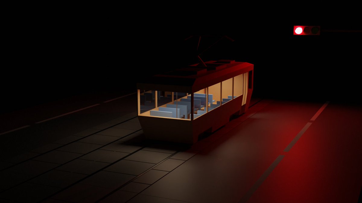 Devy_Cat's tweet photo. Early morning in a quiet city - as if time stood still

#lowpoly #blender #b3d https://t.co/0d0uTOOb3t