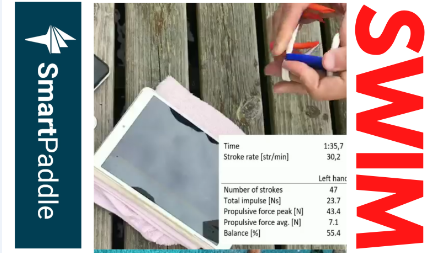 Trainesense's tweet photo. Trainesense SmartPaddles can be used almost anywhere. We will show you how to use the SmartPaddles to track swimming propulsive force also in Endless Pools. https://t.co/QX7SucPJ58
