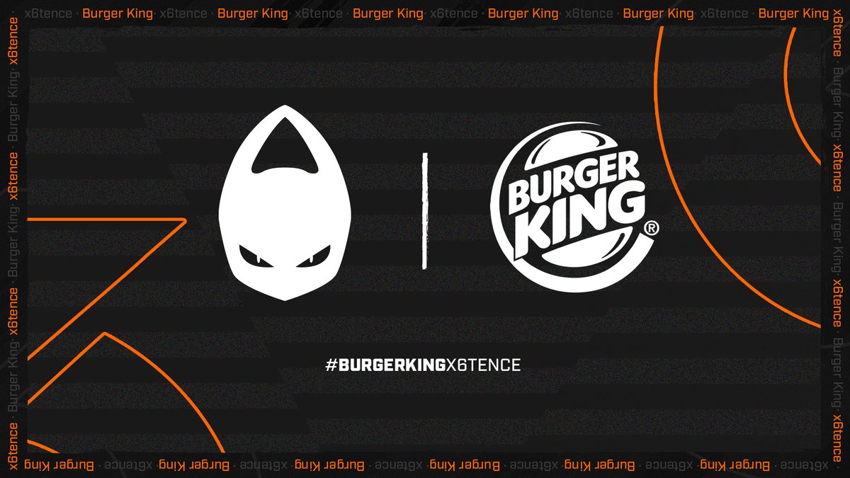 ¡La primera gran noticia del día! 😁 ¡Hemos renovado nuestro patrocinio con @BurgerKingGames! 🍔

Seguimos de la mano con los más grandes 🤝

🌐 x6tence.com/blogs/noticias…

#BURGERKINGX6TENCE