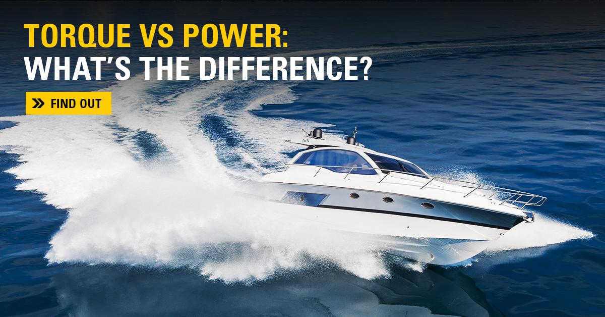 CatMarineGlobal's tweet image. Torque is force causing rotation. Power is how quickly rotation occurs. Find out more about the difference... and what it means when you're shopping for an engine: bit.ly/32CdBoj #catmarine #enginebasics