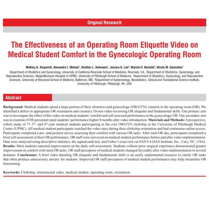 Ali Melnyk, MD, MEd (dralimelnyk) Twitter