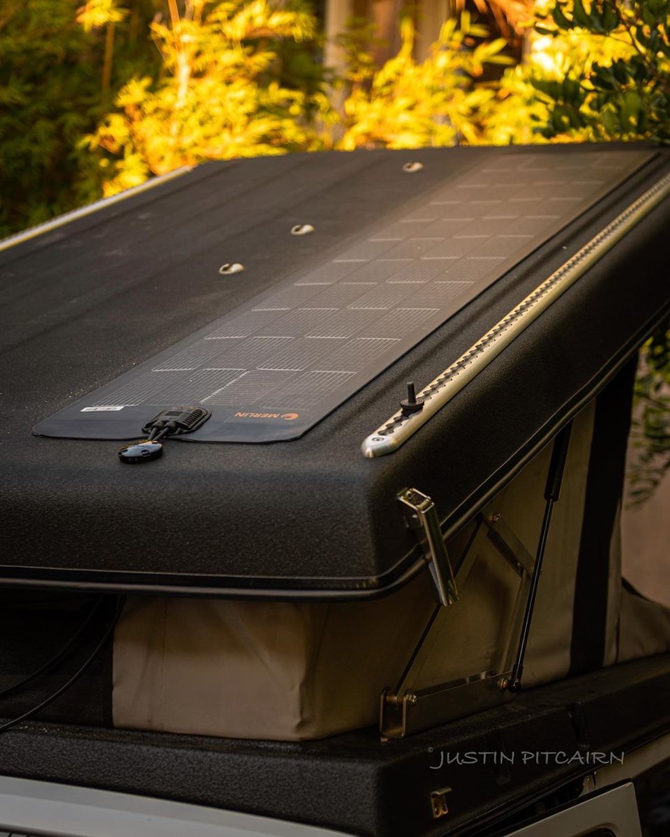 105W Merlin Solar Flexible Solar Panel looking sleek atop of @pitcairnoverland's Jeep!😎🚙

(📸: @pitcairnoverland)

#MerlinSolar #RedefinePossible #SolarPanel #SolarPower #SolarEnergy #Travel #Camping #RoofTopTent #Tent #Landscape #Mountains #Nature #Outdoors #Adventure