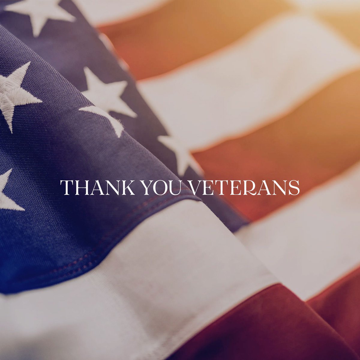 Today across the United States, we honor those who served and sacrificed for our freedoms. Thank you, veterans, for your service!