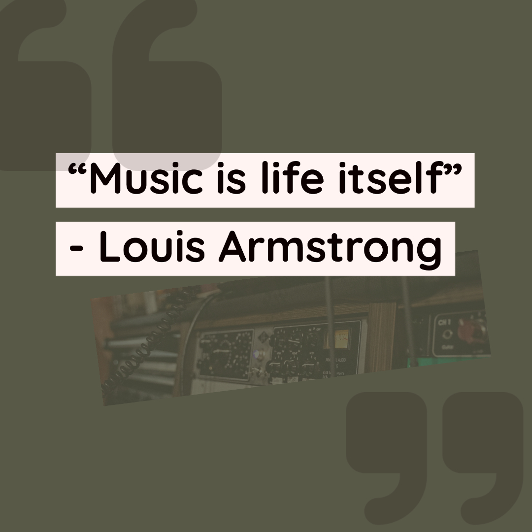 binarysum's tweet photo. We will never know life without music thankfully🎵🎶 #producerlife #musicproduction #musicproducer #music #musicquotes #louisarmstrong #binarysum https://t.co/YFHk3rgCPO