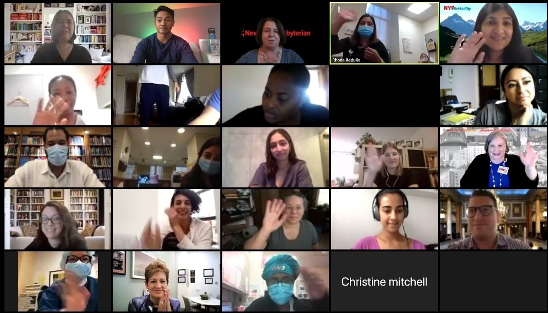 Thank you <a href="/nyphospital/">NewYork-Presbyterian</a> <a href="/RhodaRedulla/">Rhoda Redulla,DNP,RN,FAAN</a> and
<a href="/nurseraso/">Rosanne Raso</a>
 for sponsoring another successful Nursing Retreat. 2020 has really been the Year of the Resilient Nurse!