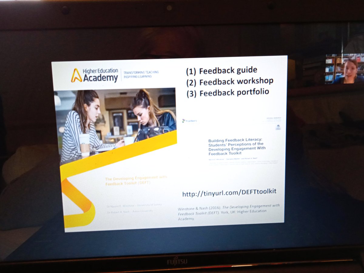 marie_librarian's tweet photo. Thanks to @CarlessDavid &amp; @DocWinstone; &amp; @Marese_CIT &amp; Eileen O'Leary @CIT_TLU for this excellent @ForumTL webinar on assessment feedback. Lots of learner centred ideas to effect transformative changes e.g. use of exemplars, feedback portfolios etc. See: https://t.co/1zAX2OMoUW https://t.co/o3UEfYB16x