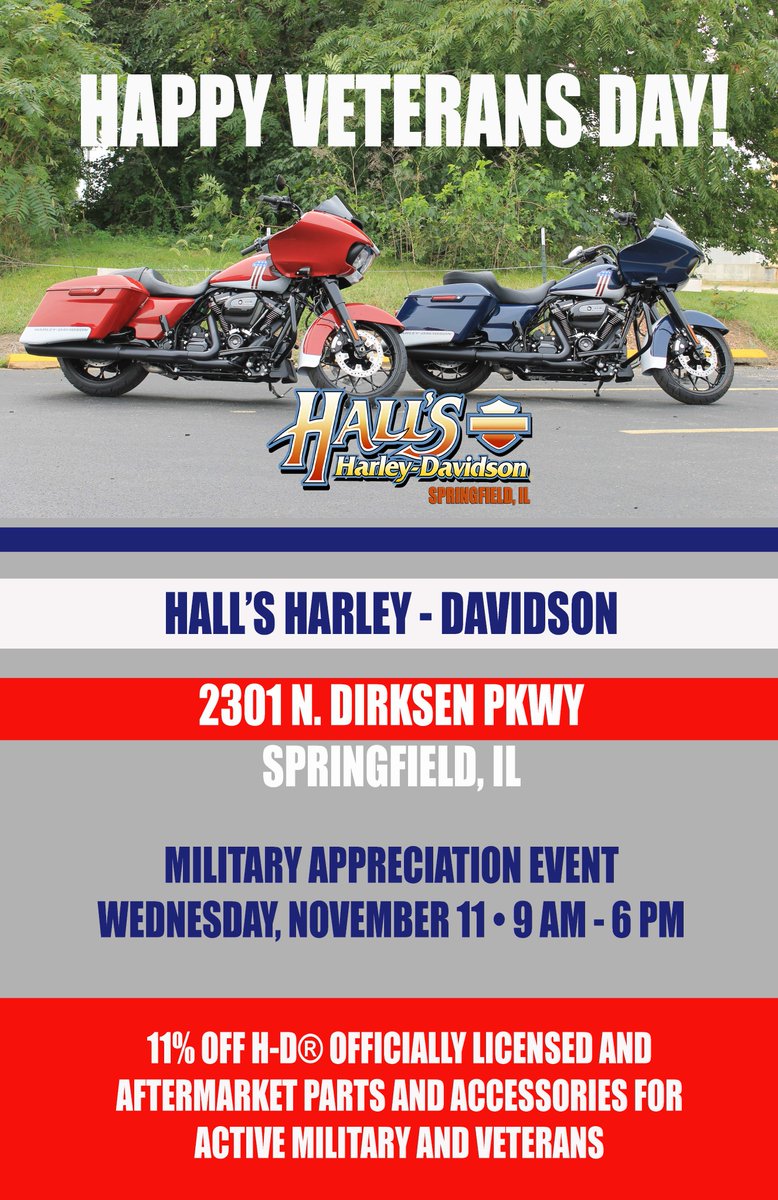 Hall's Harley tweet media