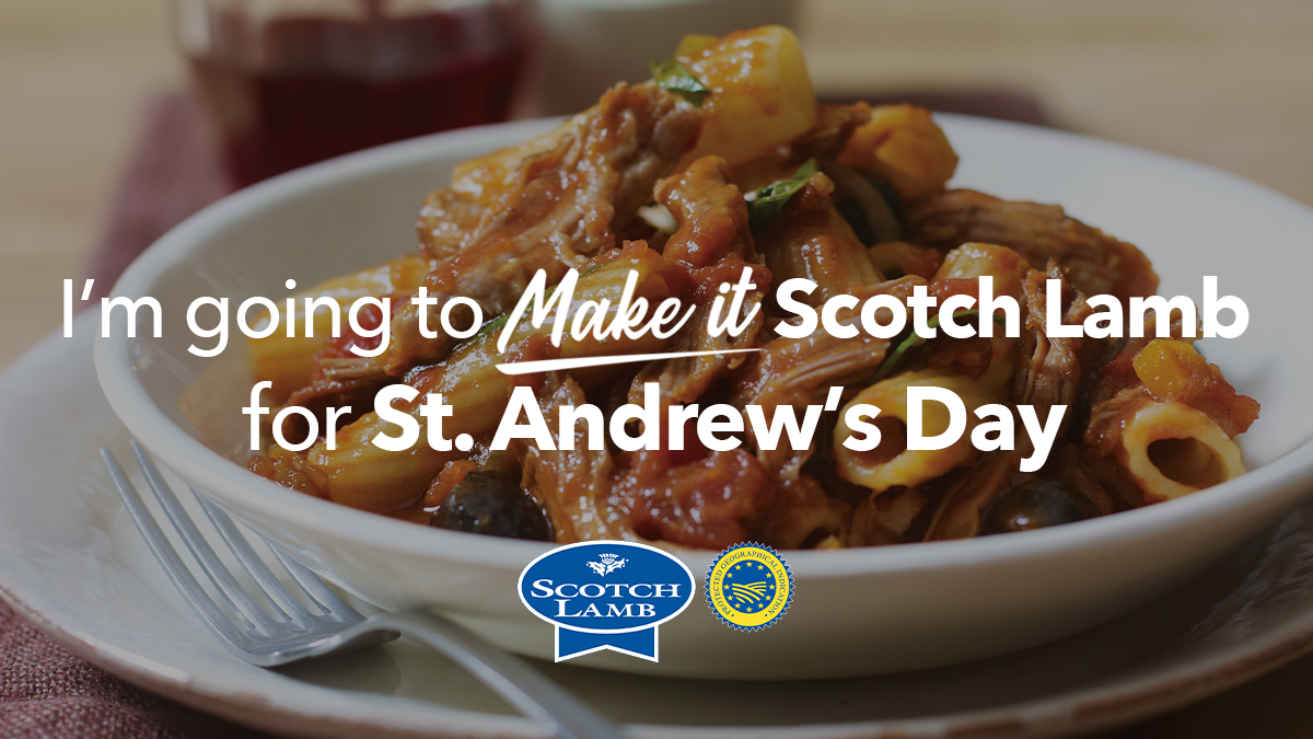 qmscotland's tweet photo. Scotch Lamb PGI is set to take centre stage this St Andrew’s day with the red meat industry coming together to promote Scotch Lamb for Scotland’s national day.

Want to get involved &amp; drum up support? Take a look at our latest ‘Make it’ toolkit 👀👉 https://t.co/1jVDguNrIf https://t.co/p2781mZvGO