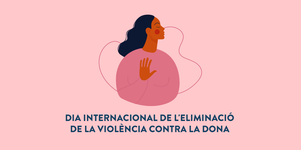 Avui i sempre us acompanyem, dones i nenes, en el camí cap a l'eradicació total de la violència. Junts ho aconseguirem! #díainternacionaldelaeliminacióndelaviolenciacontralamujer