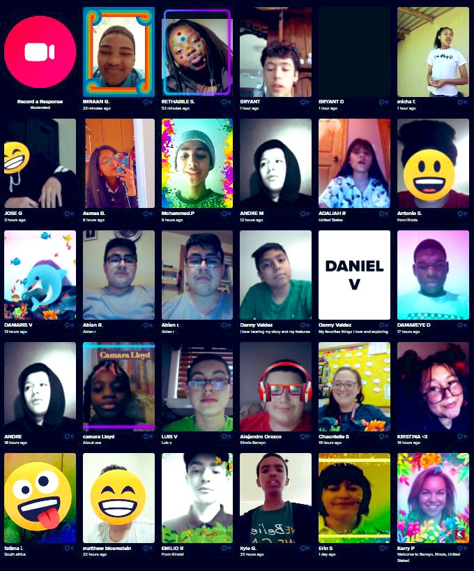 KerryASpencer2's tweet photo. Waking up &amp; seeing @Flipgrid responses from our new friends in South Africa warmed my heart &amp; brought tears to my eyes, @cskarr0824!  

This will be a long-term, long-distance relationship for sure.

#MSFTGlobalConnect #MicrosoftEDU #MortonPride
#MIEExpert https://t.co/exPIIJBuEf
