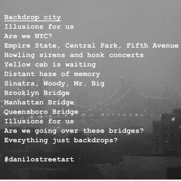 PoetryDanilo's tweet photo. #NewYork #newyorkcity #poem #poetry #poems #nyc #literture #poetrycommunity #poetrylovers #dailypoem #dailypoetry #love #street #streetpoetry #streetpoem #PoemADay #philosophy #streetstyle #danilostreetart #WritingCommunity #writing #art #criticsnotebook #brooklyn #Manhattan https://t.co/c6gpKgPVrp