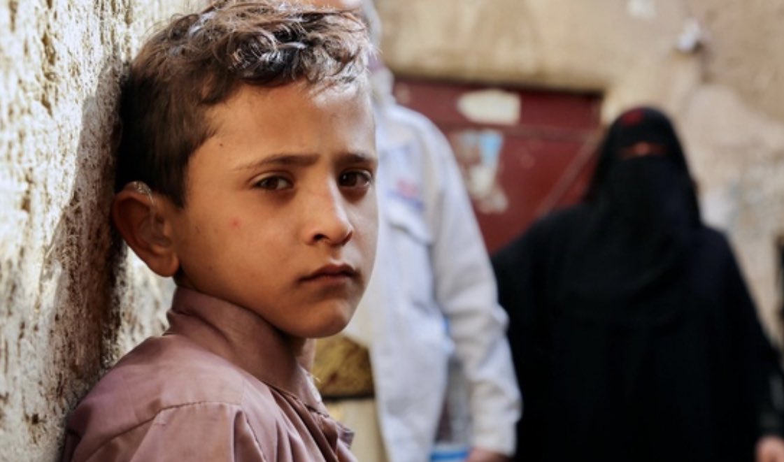 PamelaFalk's tweet photo. #HungerSeries #Yemen 

Yemenis are not “going hungry”. 
They are being starved. 
Time is running out.

@UNReliefChief Mark Lowcock tells the UN SecurityCouncil @CBSNews @CBSNewsRadio 

https://t.co/F0O3wcVRrL https://t.co/z4ezJFB0s4
