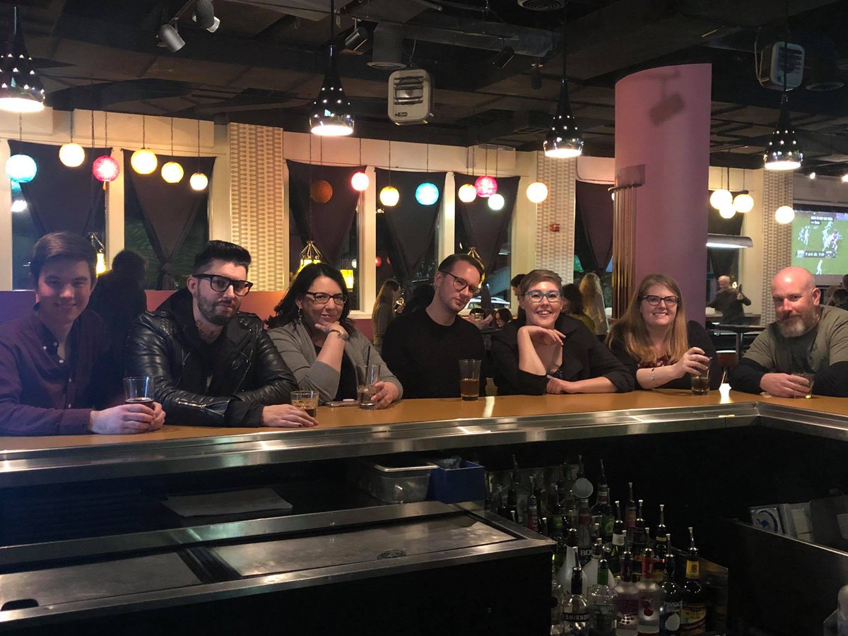 EpicFilmGuys's tweet photo. Two years ago, Justin and LoySauce got to spend an evening with some very special podcasters. A memory even more cherished in these COVID times!

Check out these AMAZING shows: @Twisted_Philly @OurAmericana @girlinspacepod @StoryBehindPod https://t.co/XhWVkDiZEr